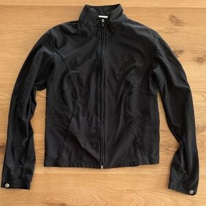 Nike Black Lightweight Full-Zip Track Jacket